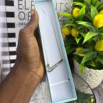 STONED STEEL NECKLACE W15