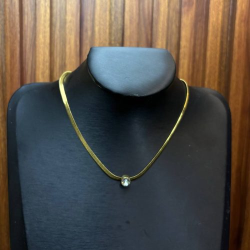 CHOKER WITH THICK CHAIN