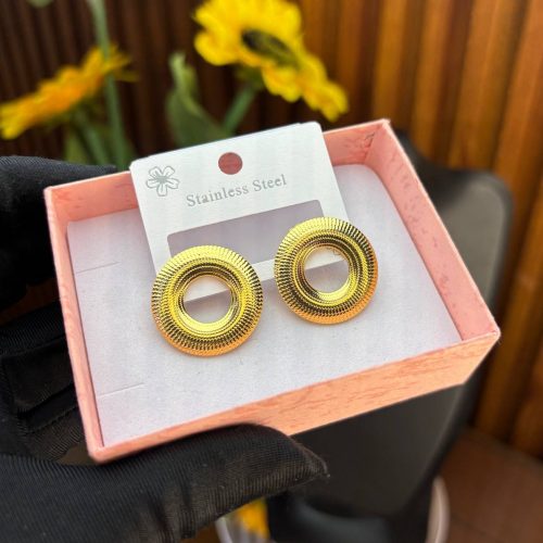 STEEL EARRINGS  TNG34