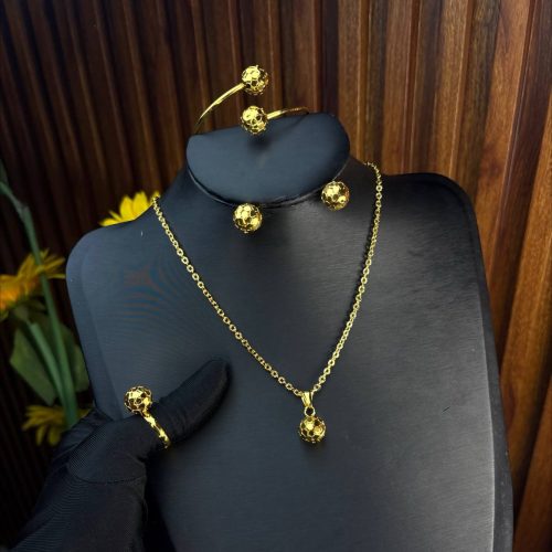 24k GOLD PLATED JEWELRY SET 24K01