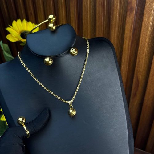 24k GOLD PLATED JEWELRY SET 24K03