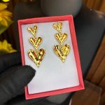 GOLD REPLICA EARRINGS RPE26