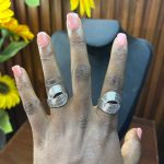 STEEL CHUNKY RINGS STCH17