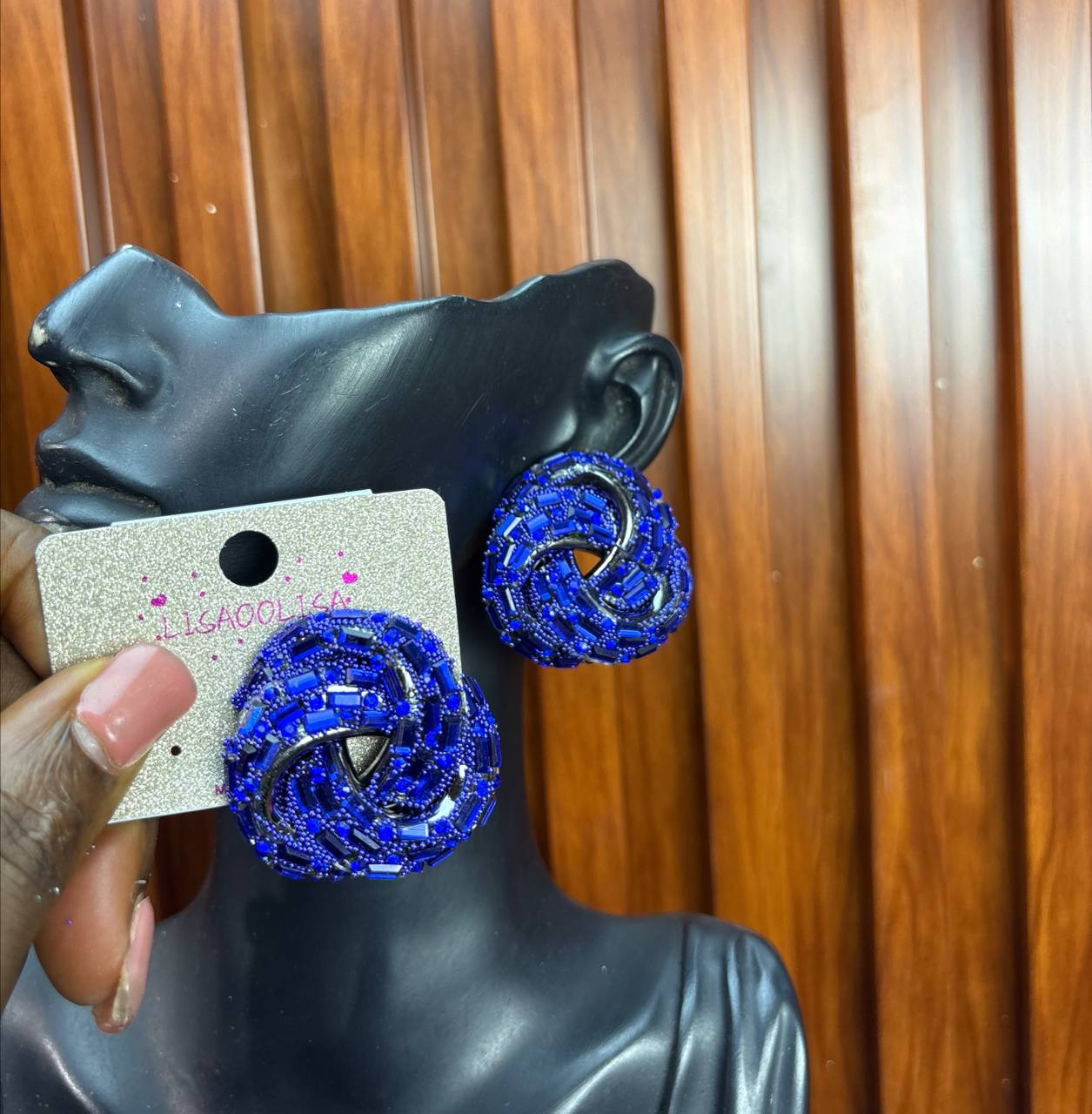 photo_2025-12-22_20-59-52 STATEMENT EARRINGS ELSA17 - Image 1