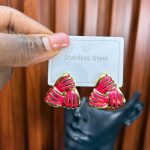 COLORFUL STEEL EARRINGS CLF12