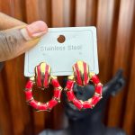 COLORFUL STEEL EARRINGS CLF17