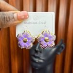 COLORFUL STEEL EARRINGS CLF18