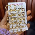 HOOP EARRINGS SIZE 4