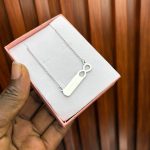 ENGRAVED FEMALE CHAIN (SILVER INFINITY)