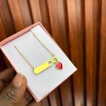 ENGRAVED FEMALE CHAIN (INFINITY LOVE DROP)