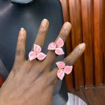 ADJUSTABLE STEEL COLORFUL RING 001