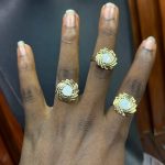 ADJUSTABLE STEEL COLORFUL RING 002