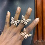 ADJUSTABLE STEEL COLORFUL RING 010