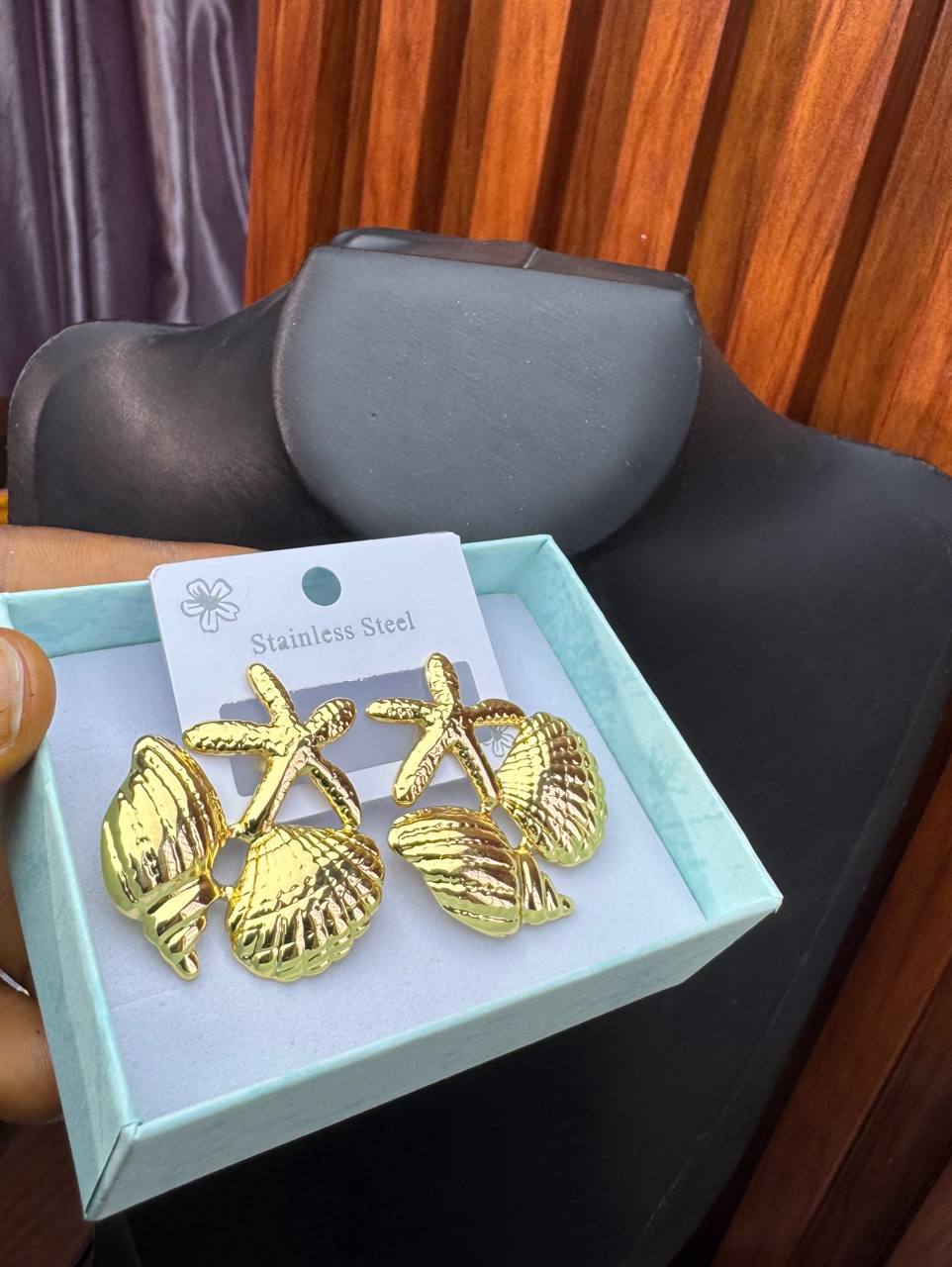 photo_2026-02-17_17-59-10 STEEL EARRINGS EAR23 - Image 1