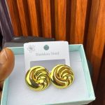 STEEL EARRINGS EAR26