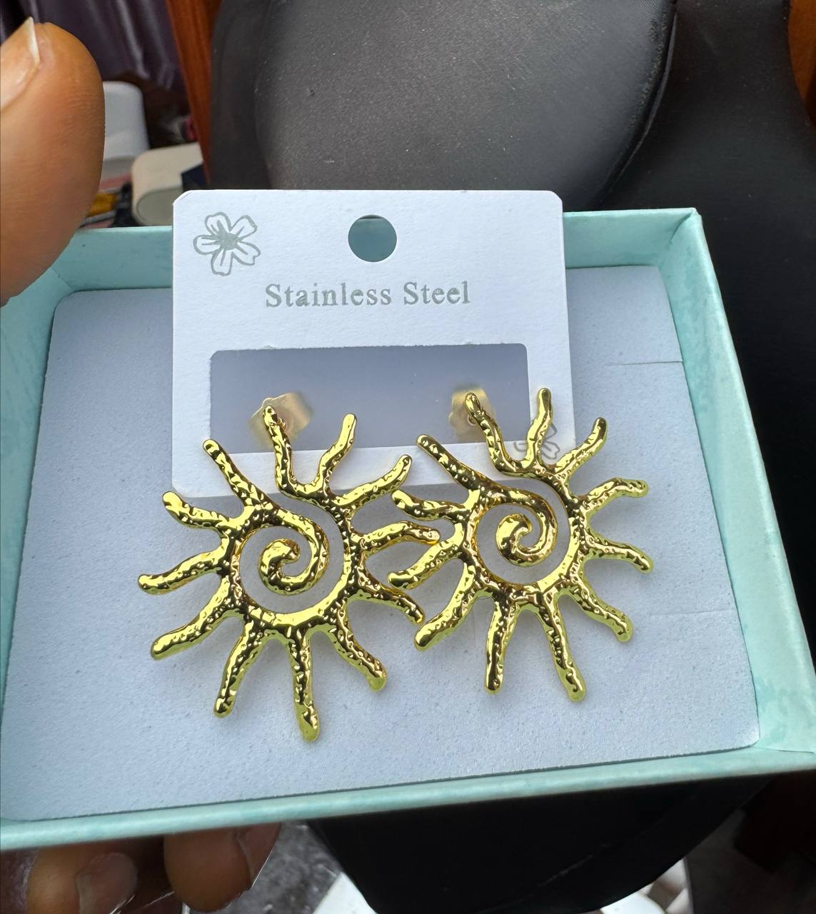 photo_2026-02-17_18-07-40 STEEL EARRINGS EAR28 - Image 1