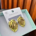 STEEL EARRINGS EAR33