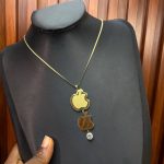 STEEL APPLE STONE CHAIN