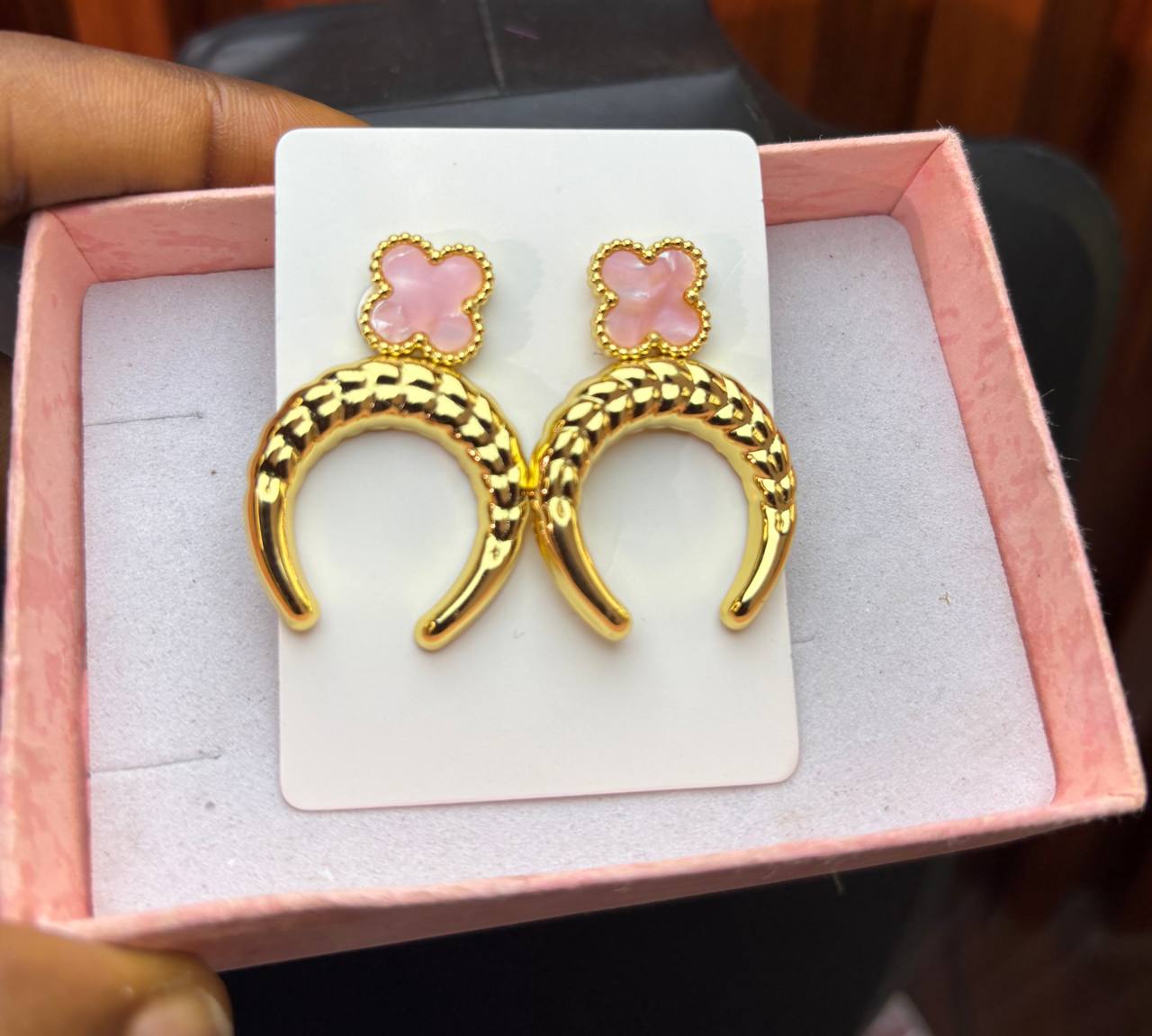 photo_2026-02-20_15-13-41 TITANIUM STEEL EARRINGS (VCA) 010 - Image 1