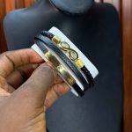 QUALITY MEN LEATHER BRACELET  012