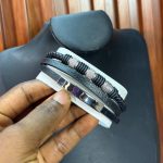 QUALITY MEN LEATHER BRACELET  018