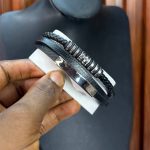 QUALITY MEN LEATHER BRACELET  019