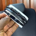 QUALITY MEN LEATHER BRACELET  021