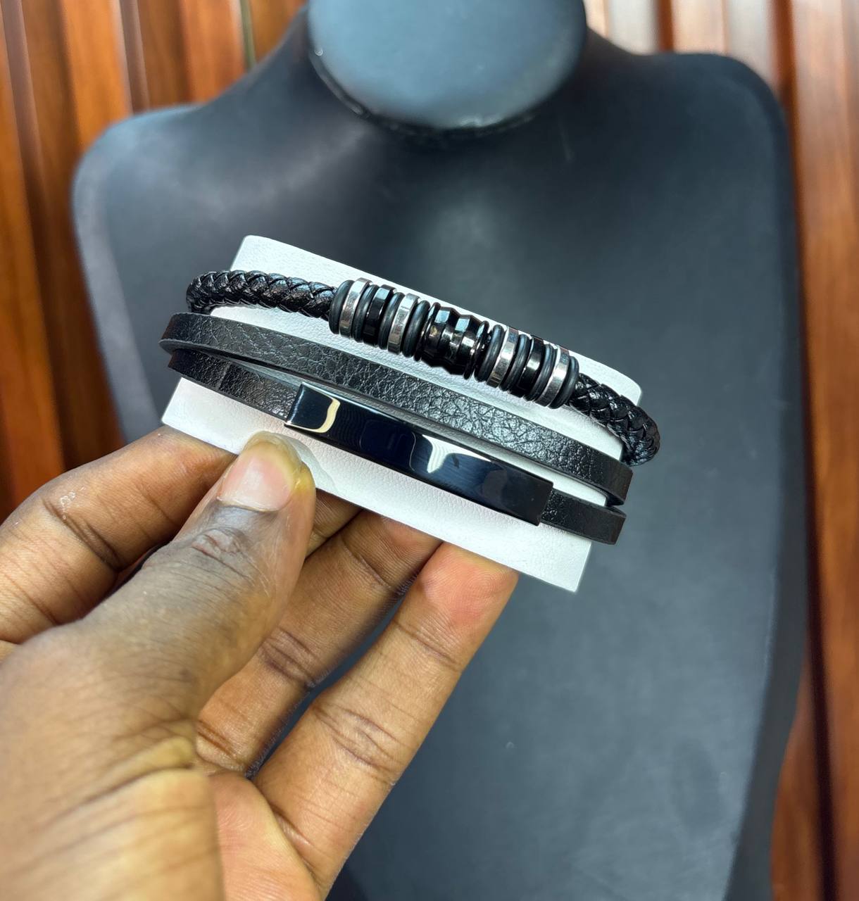 photo_2026-02-21_15-55-51 QUALITY MEN LEATHER BRACELET 027 - Image 1