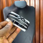 QUALITY MEN LEATHER BRACELET  030