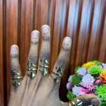 STEEL ADJUSTABLE RING 17