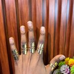 STEEL ADJUSTABLE RING 19