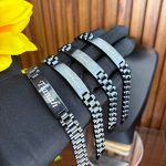 15MM CUSTOM ROLEX BRACELET BLACK