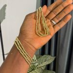 4MM METAL BALL BRACELET