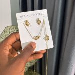 STEEL SET WITH HANDCHAIN STHND03