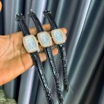 GLOSSY LEATHER WATCH