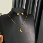 EARRINGS AND CHAIN RGS01