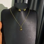 EARRINGS AND CHAIN RGS02