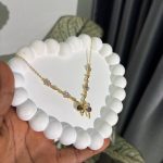 ZIRCONIA NON TARNISH CHAIN ZTCH05