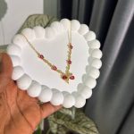 ZIRCONIA NON TARNISH CHAIN ZTCH07