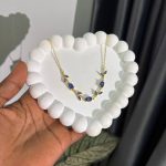 ZIRCONIA NON TARNISH CHAIN ZTCH08