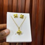 EARRINGS AND CHAIN RGS03