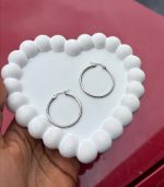 HOOP EARRINGS  SIZE 1