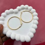 HOOP EARRINGS  SIZE 2