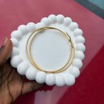 HOOP EARRINGS  SIZE 5