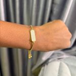 STEEL DRAWSTRING BRACELET SDRW06