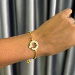 STEEL DRAWSTRING BRACELET SDRW08