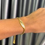 STEEL DRAWSTRING BRACELET SDRW11