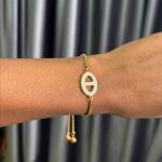 STEEL DRAWSTRING BRACELET SDRW13