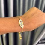 STEEL DRAWSTRING BRACELET SDRW16