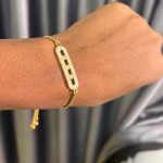 STEEL DRAWSTRING BRACELET SDRW19